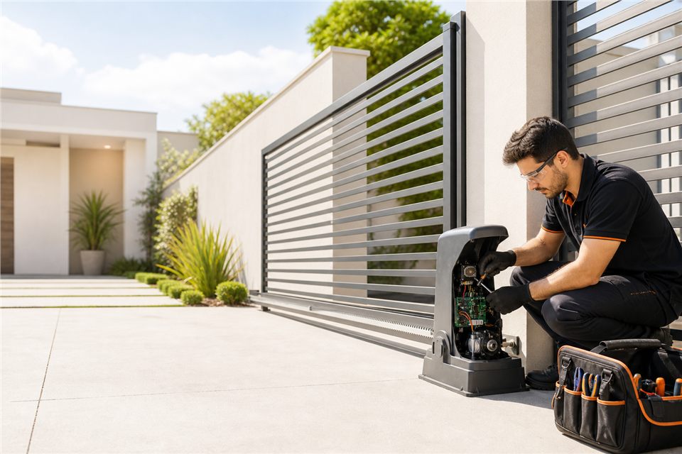Atendimento t&eacute;cnico para port&atilde;o autom&aacute;tico PPA em Barretos